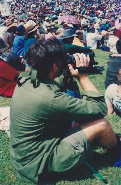 rodney brisbane anti war march 2003