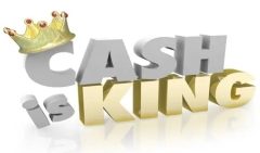 Cash is King: Use it or we’ll lose it